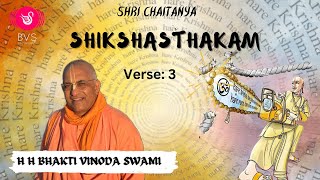 Shikshashtakam verse 3· HHBVSM  27 Sep 2024 [upl. by Namhcan180]