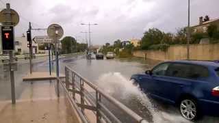 Inondations Montpellier  Hérault  Occitanie  France  Floods in South of France [upl. by Lepp846]