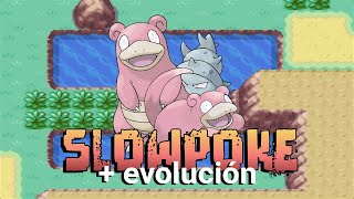 ATRAPA a SLOWPOKE para POKÉMON ROJO FUEGO [upl. by Atsocal906]