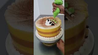 tutorial para decorar tortas con crema [upl. by Matthews63]