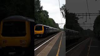 Trains at Handforth [upl. by Jacobo]