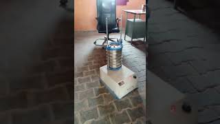 Gyratory Sieve Shaker Working Video [upl. by Domph]