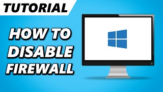 How to DisableTurn off Firewall on Windows 10 2025 Guide [upl. by Flinn895]