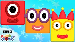 Numberblocks  Patterns and Sequences  Learn to Count  Art Attack [upl. by Erdrich]