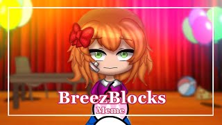 BreezBlocks meme  fnaf  Gacha Club  FT Elizabeth Afton [upl. by Hsot]