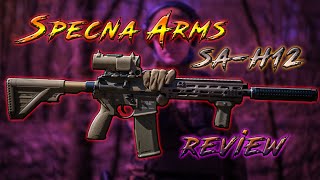 Airsoft Review  Specna Arms SAH12 [upl. by Serles387]