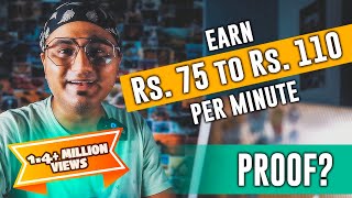 Earn Rs 100 PER MINUTE for Transcription  Revcom  Best Website for Transcription Work [upl. by Ayerim]