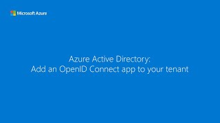 Add an OpenID Connect app to your tenant from the application gallery  Microsoft Entra ID [upl. by Harts]