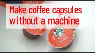 How to use Nespresso pods without a Coffee Machine [upl. by Eniamahs]