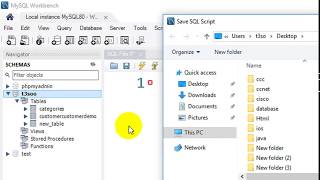 How to save SQL code in MySQL Workbench [upl. by Samau]