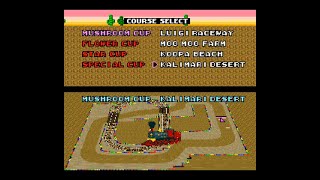 Mariokart 64  Kalimari Desert SNES version extended [upl. by Llenwahs]