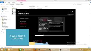 LG WebOS SDK Installing Setup Webos IDE [upl. by Gauldin]