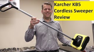 Karcher KB5 Cordless Sweeper [upl. by Tatianas76]