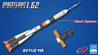 How To Build Soyuz Rocket In Spaceflight Simulator 152 [upl. by Valli]