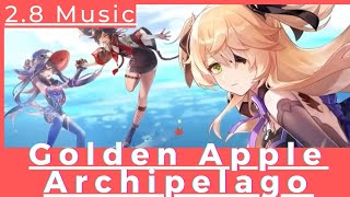 28 Golden Apple Archipelago Music  Summertime Odyssey Music  GAA Music 28 relaxing music 原神 [upl. by Odlaw]