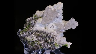 Cerussite Crystals on Matrix Tsumeb Mine Namibia [upl. by Kate]