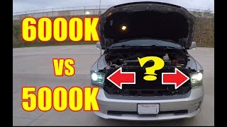 What is the difference between 5000k and 6000k HID Bulbs [upl. by Korry]