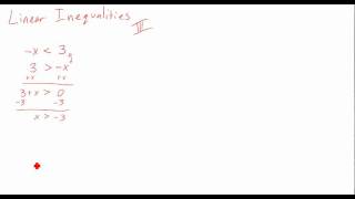 5 Minute Math Solving inequalities by multiplying or dividing by a negative [upl. by Aelaza834]