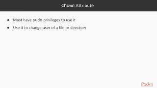 Mastering Linux Security and Hardening Changing Ownership of Files amp Directoriespacktpubcom [upl. by Anola]