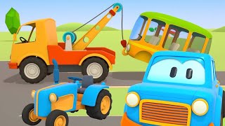 Camiones infantiles para niños en español  El Taller de Carrocería  Coches Inteligentes [upl. by Annad]