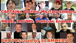 PHOTOS used by SCAMMERS Catfish Romance Scams Awareness [upl. by Hadwin830]