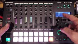 Roland MC707 Tutorial  Your First Project [upl. by Adkins]