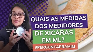 Quantos ML tem uma xícara de chá [upl. by Ensoll]