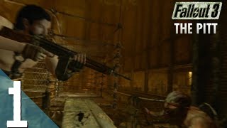 Fallout 3 The Pitt DLC With Cheats Gameplay 1  The Pitt amp Slaves Xbox 360 1080P HD [upl. by Lalage]