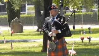 Solo Bagpipe  Amazing Grace [upl. by Delamare]