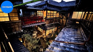 Overnight at Japans 42 Old Ryokan Hotel that No One Knows  Hoshidekan [upl. by Biles456]