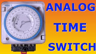 How to Connect and set analog time switchElectreca [upl. by Notsrik]