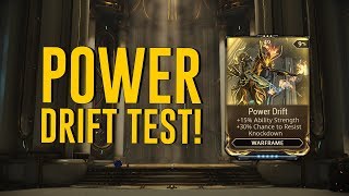 Power Drift Test amp All You Need To Know Halls of Ascension Warframe [upl. by Notneiuq]