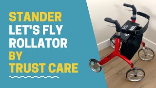 Lets Fly Rollator Set Up and Overview [upl. by Caril]