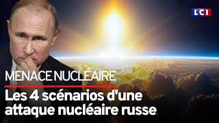 Les 4 scénarios dune attaque nucléaire russe [upl. by Eidorb]