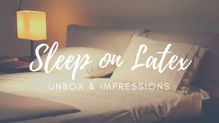 Sleep on Latex Mattress Topper Unbox amp Real Usage Impressions [upl. by Akiehsal]