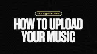 How to Upload Your Music Through Amuse [upl. by Ailekahs]