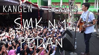 Dewa19  Kangen  Adlani Rambe Live Pentas Seni HUT SMK N1 Pedan Klaten 30012019 Pecahh [upl. by Aitercul]