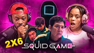 SQUID GAME 2X6 REACTION quotO Xquot 오징어 게임 THIS IS CRAZY [upl. by Keel520]