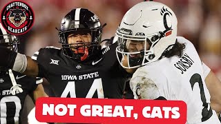 Cincinnati Bearcats Drop Third Straight Get Hammered 3417 Against Iowa State [upl. by Mis]