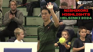 Kei Nishikori Reigns SUPREME in Helsinki Highlights from his Title Run [upl. by Aloiv]