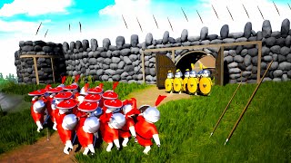 The Most EPIC Castle Siege in ROMAN HISTORY in ShieldWall Update [upl. by Adidnac]