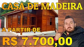 Casas de Madeira Barata PréFabricadas a Partir de R 770000 [upl. by Arayc]