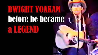 DWIGHT YOAKAM before he became a LEGEND Live From Houston [upl. by Aicek]