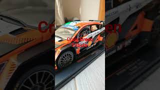 Rally Croatia Craig Breen Tribute 118 scale metal model Hyundai i20 rally1 shorts diecast [upl. by Amador]