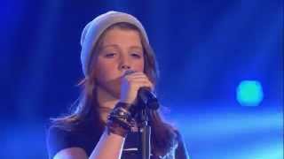 Angelic Voice Liv sings Not about angels by Birdy  The Voice Kids  Blind Audition [upl. by Katzen552]