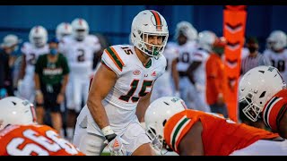 Jaelan Phillips  Miami Hurricanes Defensive Line  2020 Highlights [upl. by Afatsuom]