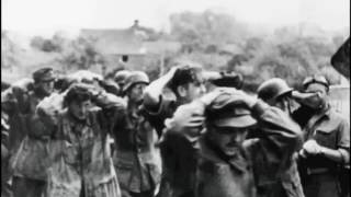 Prisoners pour from Falaise Pocket  Normandy 1944 [upl. by Whitten]