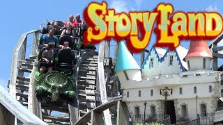 Story Land New Hampshire Theme Park Tour amp Review with The Legend [upl. by Ramoj]