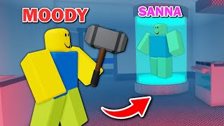 Playing Flee The Facility As NOOBS Roblox [upl. by Apollus]