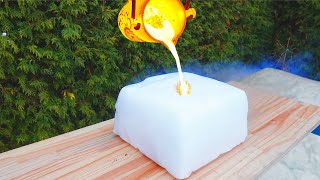 Experiment DRY ICE vs LAVA [upl. by Aneeb41]